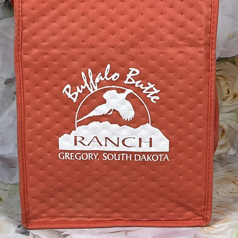 Buffalo Butte Ranch Lunch Bag Insulated Packable Gregory South Dakota Gag Gift